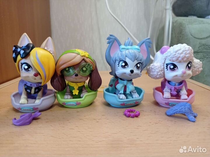 Собачки со сменными париками 