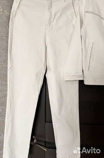 Джинсовый костюм. Р.46