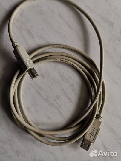 Кабель для принтера USB - USB-B,оч.хор.сост