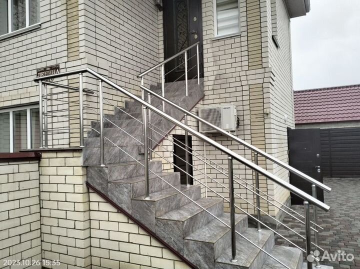 Перила для лестниц из нержавеющей стали