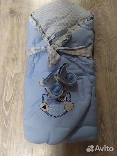 Конверт на выписку для мальчика