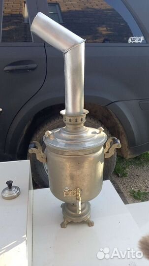 Самовар на дровах СССР