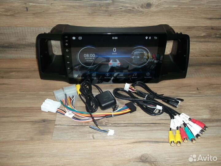 Магнитола Toyota Corolla E120 Android GPS
