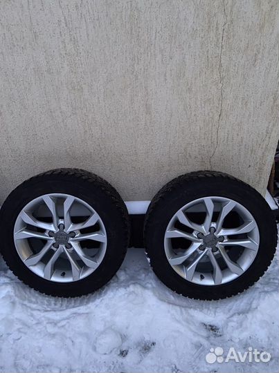 Зимняя резина с дисками R 17 на audi A6
