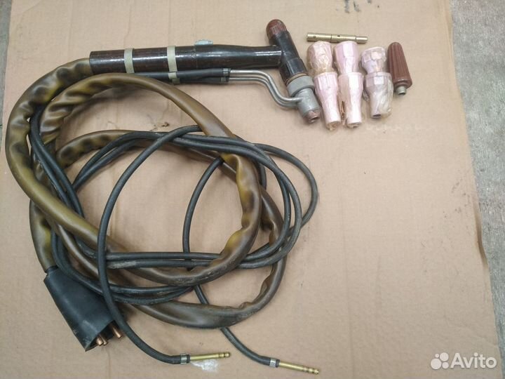 Горелка аргоновая рга-400 с охлаждением