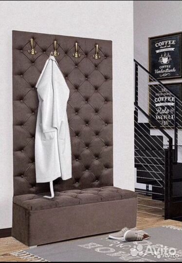 Вешалка с пуфом»Мишель»