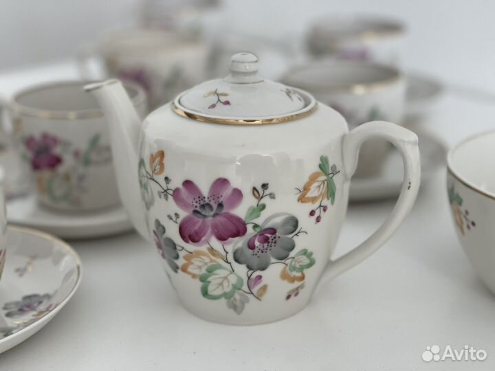 Сервиз СССР Песочное, очень редкий