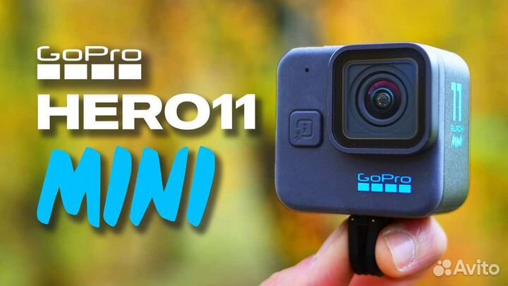 Экшн-Камера GoPro hero-10/11- Black Mini/черный
