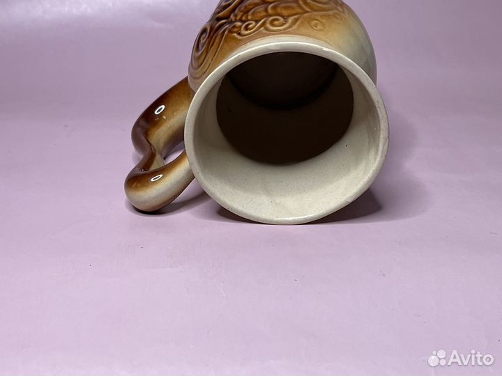 Кружка пивная 0.5л СССР керамическая