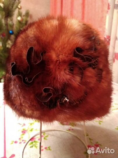 Шапка норковая