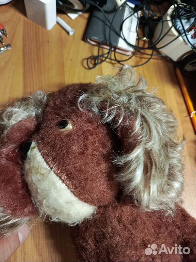 Мягкая игрушка собачка СССР