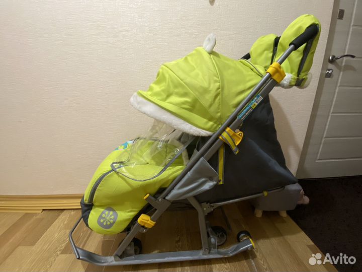 Санки коляска ника 7