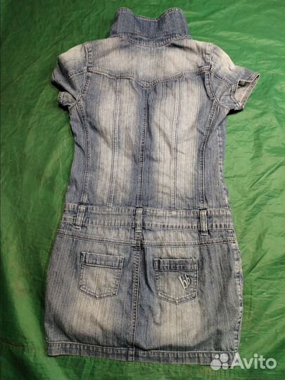 Джинсовое платье