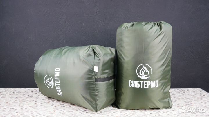 Спальник-одеяло с капюшоном 