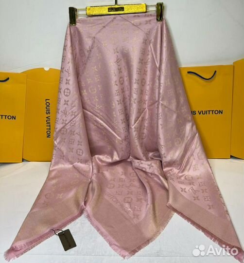 Платок Шаль Louis Vuitton 140/140