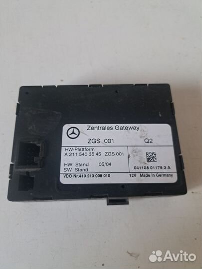 Блок управления дверью задний правый Mercedes