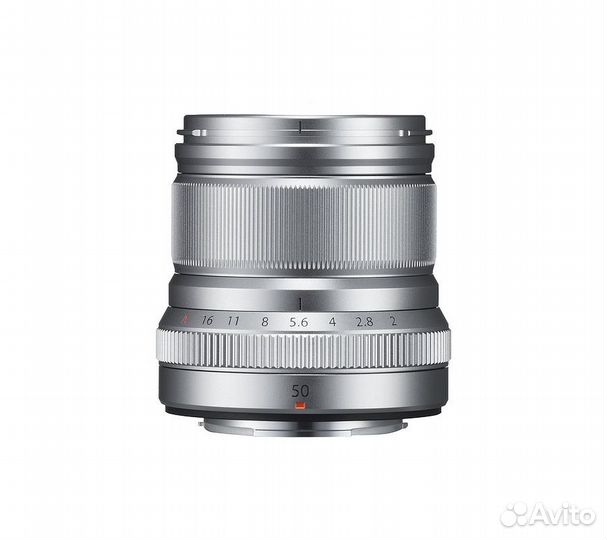 Объектив Fujifilm XF 50mm f/2 R WR серебро