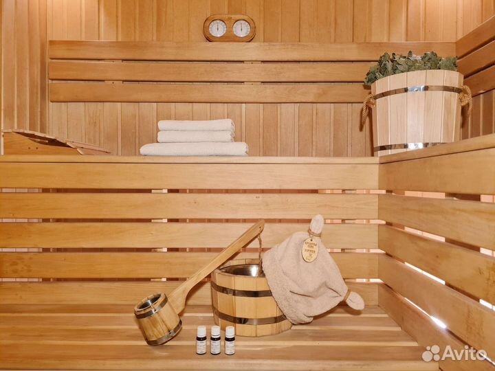 Баня на дровах, веники, Кроличья Нора. NO бассейн