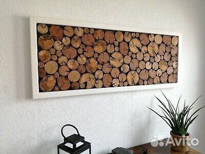 Картина панно из дерева