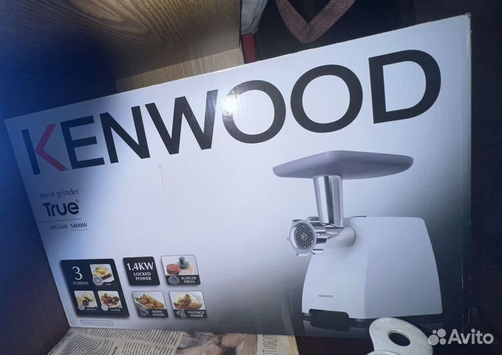 Мясорубка kenwood mg360