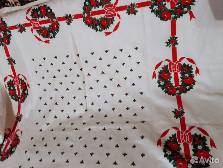 Скатерть льняная новая СССР