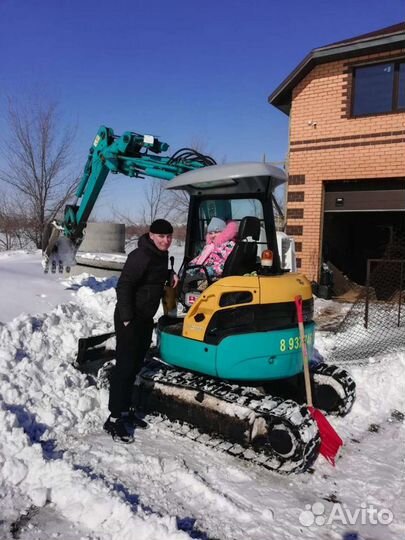 Услуги Мини экскаватор