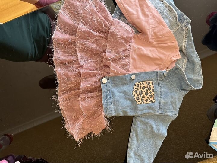 Вещи пакетом на девочку 92 98