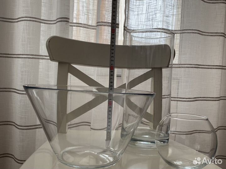 Стеклянные ваза lkea
