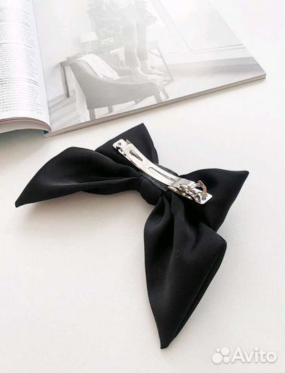 Бант заколка автомат