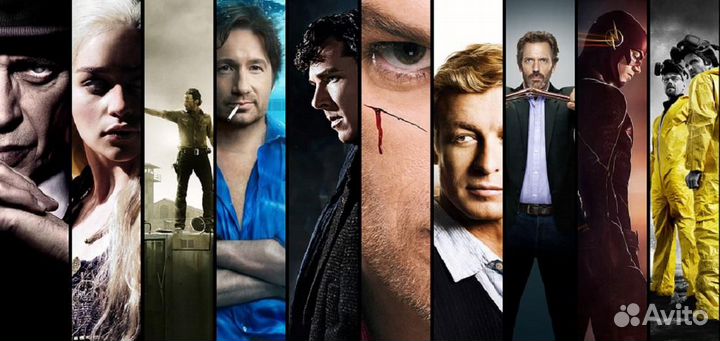 Зарубежные и Русские сериалы и фильмы на DVD