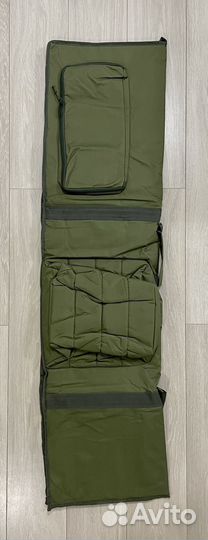 Чехол для карповых удилищ с карманом под катушки