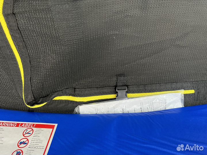 Батут каркасный с внутр.сеткой Big Trampoline 12FT