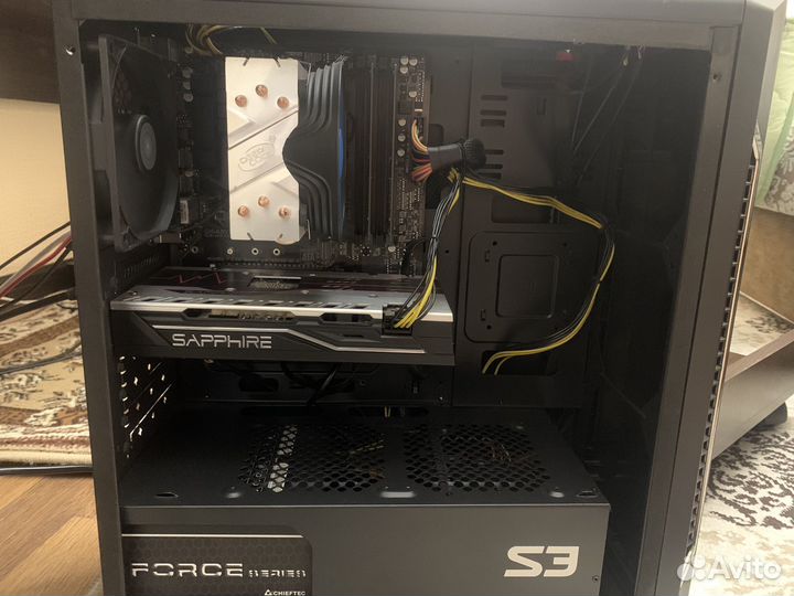 Игровой Пк amd 5 2600/rx580