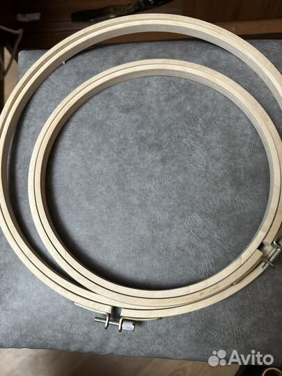 Пяльца деревянные