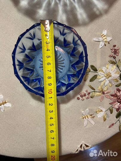 Посуда цветное стекло СССР