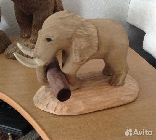 Фигурки животных из дерева