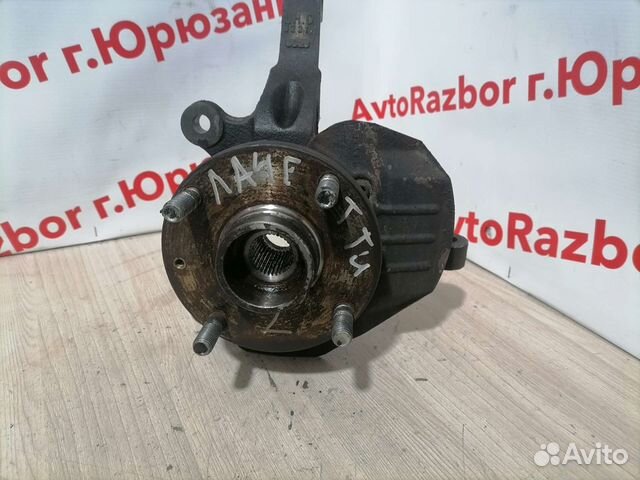 Левый поворртный кулак Chevrolet Lacetti