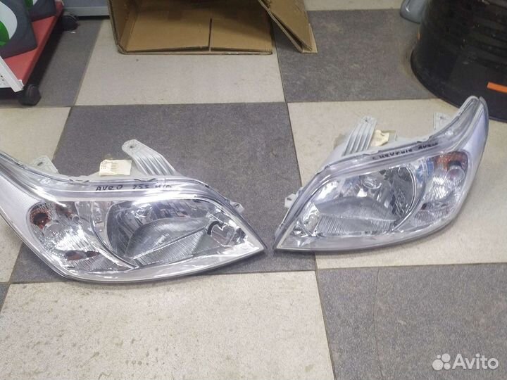 Фара левая и правая шевроле авео 01/08-06/11