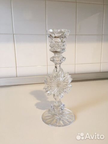 Подсвечник хрустальный СССР