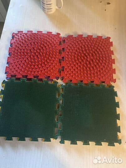 Модульнный массажный орто коврик для ног детей