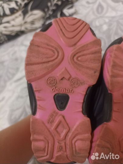 Сапоги зимние для девочки Demar 20-21