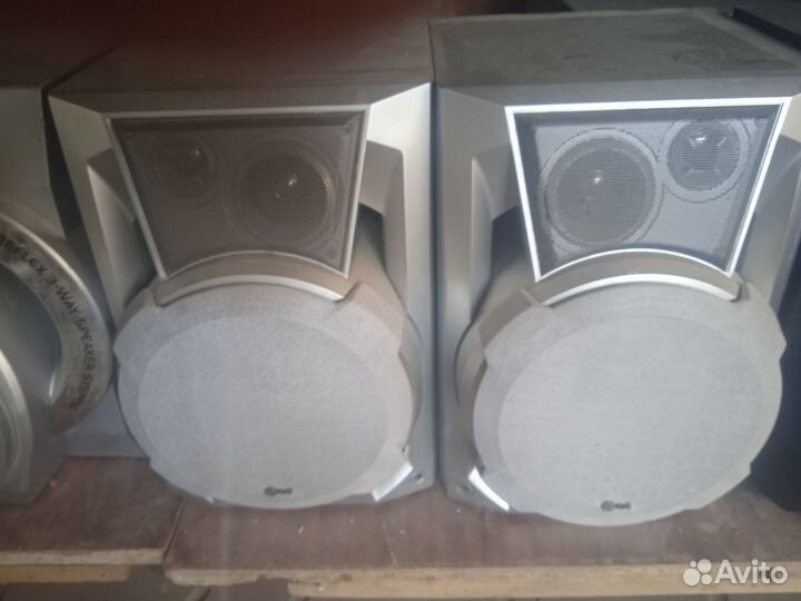 Колонки музыкальные 4 пары