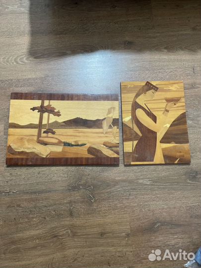 Картины СССР маркетри