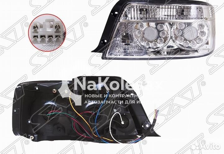 Фонарь задний toyota chaser 96-01 RH диодный