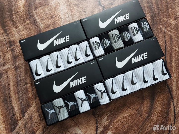 Носки Nike Puma Reebok Adidas