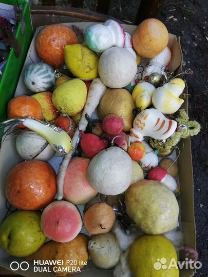 Елочные игрушки СССР