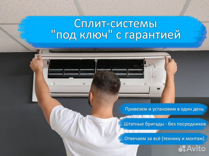 Кондиционеры сплит-системы с доставкой, установкой