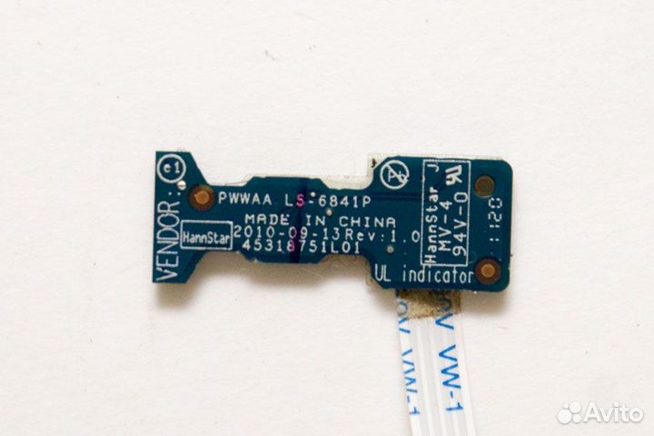 Плата включения LS-6841P 45318751L01 NBX0000TN00 д