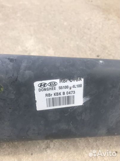 Hyundai solaris 1 задняя балка