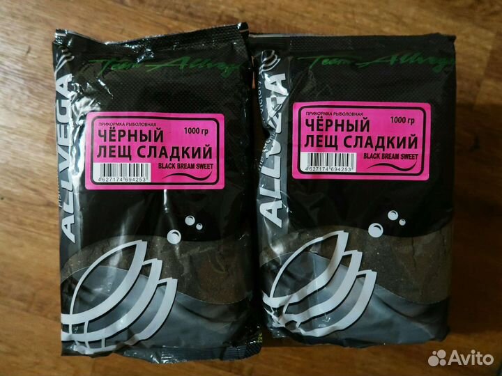 Прикормка Team Allvega чёрный лещ cладкий